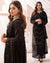 Slate Black Color Party Wear Georgette SequenceWork Unstitched Pakistani Suits