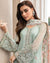 Seafoam GreenColor Party Wear Georgette Heavy Embroidery Unstitched Pakistani Suits
