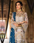 Groovy Grey Color Georgette Unstitched Pakistani Palazzo Suit