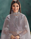 Purple Color Wedding Wear NET Lehenga & Blouse with Dupatta