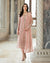 EID COLLECTION 2024 Baby Pink Color Georgette Unstitched Pakistani Salwar Kameez Suits