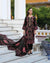 Black Color Unstitched Cotton Embroidery Work Pakistani Lawn Suits