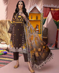 Brown Color Winter Wear Unstitched Pashmina Printed Pakistani Suits