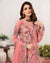 EID COLLECTION Peach Color Georgette Unstitched Pakistani Suits