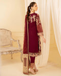 Red Color Georgette Unstitched Pakistani Salwar Kameez Suit