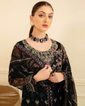Black Color Georgette Unstitched Pakistani Salwar Kameez Suit