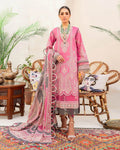 Baby Pink Color Party Wear Pure Cotton Printed Unstitched Pakistani Lawn Suits