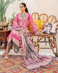 Baby Pink Color Party Wear Pure Cotton Printed Unstitched Pakistani Lawn Suits