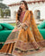 Mustard Yellow Color Bridal Wear Georgette Unstitched Pakistani Salwar Suits