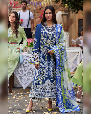 Party dress Gown Clothing, blue cotton salwar kameez, fashion