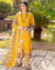 Pakistani Lawn Collection Yellow Color Unstitched Cotton Printed Lawn Suits