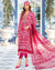 MARIA B MPRINT 24- Magenta Pink Color Unstitched Printed Pakistani Lawn Suit