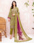 CHEVERON Mehendi Green Color Unstitched Cotton Printed Lawn Pakistani Suits
