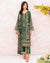 CHEVERON Dark Green Color Unstitched Cotton Printed Lawn Pakistani Suits