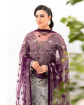 Gray Color Georgette Unstitched Pakistani Salwar Kameez Suit