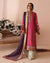 Magenta Pink Color Unstitched Cotton Embroidery Work Pakistani Lawn Suit