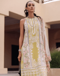 Summer Collection Yellow Color Casual Wear Unstitched Cotton Lawn Pakistani Salwar Suits