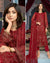EID COLLECTION 2024 Maroon Color Georgette Unstitched Pakistani Salwar Kameez Suits