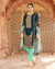 Green Color Festive Wear Semi Stitched Punjabi Lehenga Style Suits