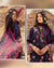Sana Safinaz Black Color Unstitched Cotton Self Embroidery Work Printed Lawn Pakistani Suits