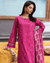 Rich Purple Color Unstitched Cotton Printed Lawn Pakistani Suit