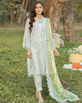 ADAN LIBAS Gray Color Unstitched Cotton Self Embroidery Work Lawn Pakistani Salwar Suits