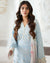 Sana Safinaz Sky Blue Color Unstitched Cotton Self Embroidery Lawn Pakistani Salwar Suits