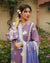 Purple Color Unstitched Pakistani Lawn Suit Dress Material