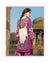 MARIAB Magenta Pink Color Unstitched Pure Satin Digital Printed Pakistani Suits