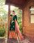 Blissful Green Colored Party Wear Unstitched Sarara Suit