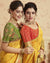 Yellow Color Party Wear Heavy Banarasi Silk Saree With Double Blouse
