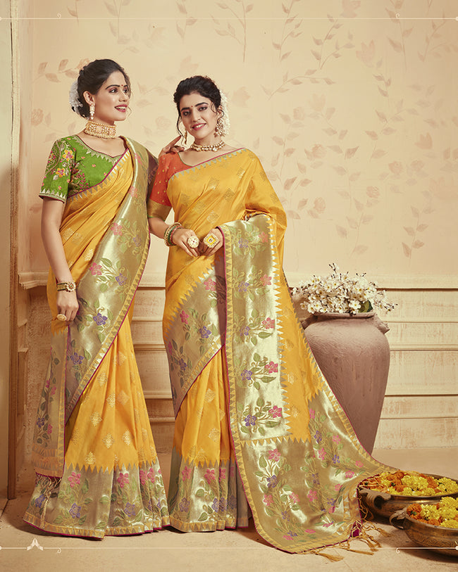 Buy Raw Silk Sarees Online | Raw Silk Sarees online Shopping in India –  Page 7 – Vishnu Weaves