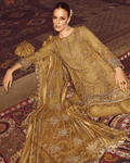 EID COLLECTION 2023 MARIAB Mustard Color Unstitched Cotton Lawn Pakistani Salwar Kameez Suits