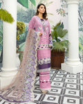 Purple Color Unstitched Schiffli Embroidered Lawn Pakistani Salwar Kameez Suit