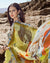 Lemon Yellow Color Casual Wear Georgette Printed Saree