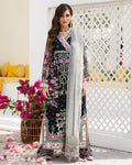 Marvellous Black Colored Netted  Heavy Embroidery Pakistani Designer Suit