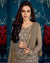 Eye-catching Gray Colored Partywear Embroidered Georgette Palazzo Suit with Dupatta