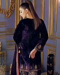 Charizma Signora Vol-01- VVT-06 100% Original Unstitched Velvet Pakistani Salwar Kameez Suit