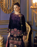 Charizma Signora Vol-01- VVT-06 100% Original Unstitched Velvet Pakistani Salwar Kameez Suit