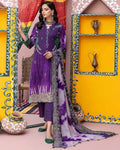 Purple Color Summer Wear Unstitched Pure Cotton Printed Lawn Pakistani Salwar Kameez Suits