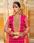 Magenta Pink Color Fox Georgette Unstitched Pakistani Suits With Dupatta