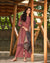 Rust Color Silk Digital Printed Winter Pakistani Suits