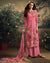 Pink Color Winter Wear Printed Pashmina Unstitched Pakistani Salwar Kameez Suit