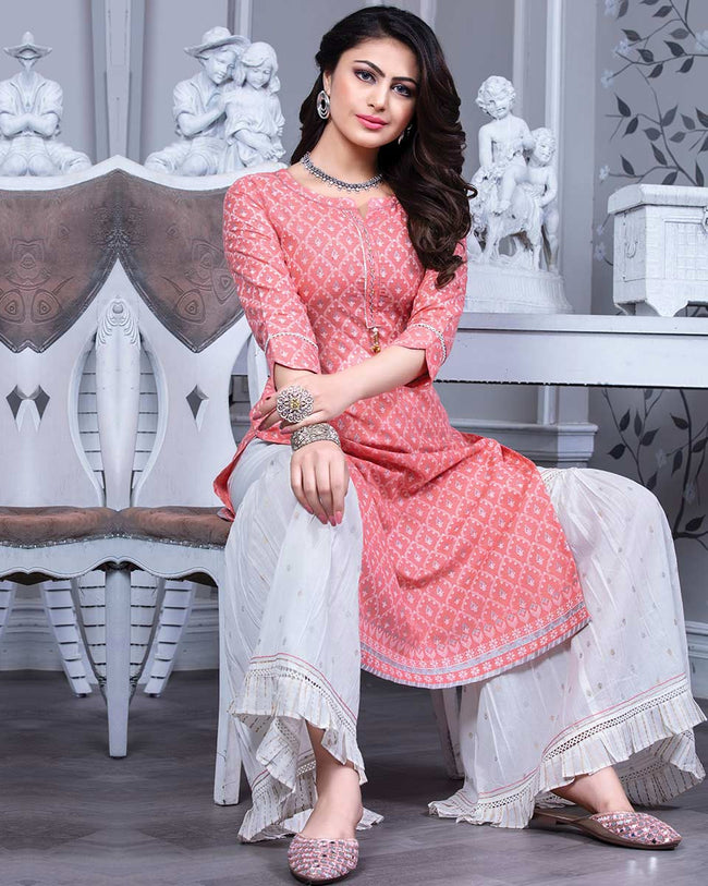 Designer Party Wear Ladies Sharara Suit at Rs.1300/Piece in palwal offer by  Aanchal in Fashion