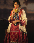 MultiColor Jam Cotton Unstitched Printed Pakistani Salwar Kameez Suits