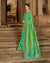 Green Color Two Toned Banarasi SilkSaree with Woven Pallu and Embroidered Border
