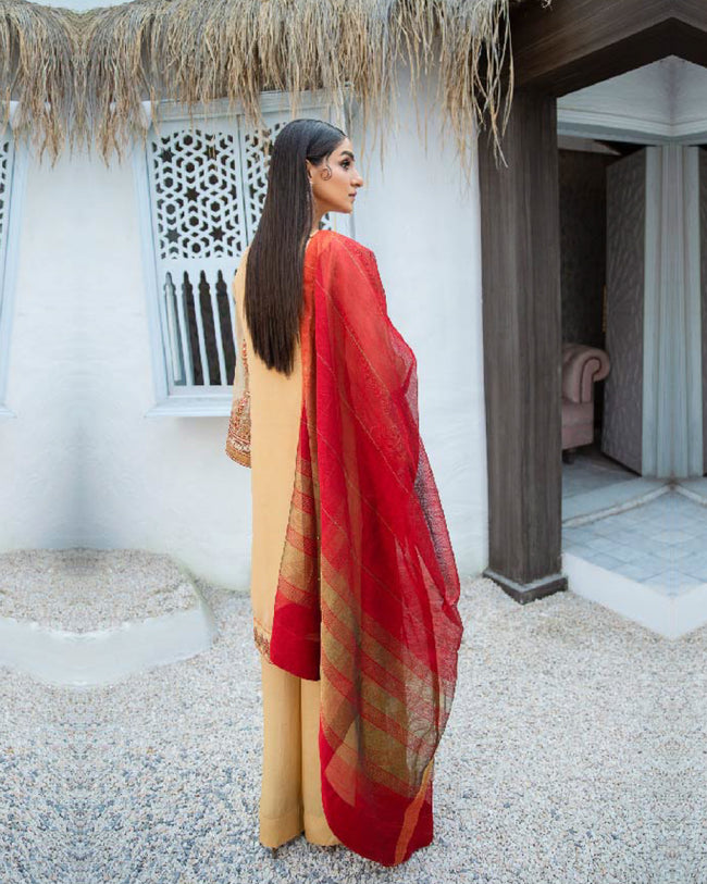 Incia Chiffon Collection-07-MISHAK-100% Original Dress Material Pakistani Salwar Suit
