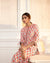 Off White Color Casual Wear Printed Palazzo Style Suits