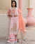 Pink Color Unstitched Cotton Self Embroidery Lawn Pakistani Salwar Kameez Suits