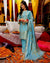 Light Blue Color Party Wear Jacquard Unstitched Pakistani Salwar Kameez Suits